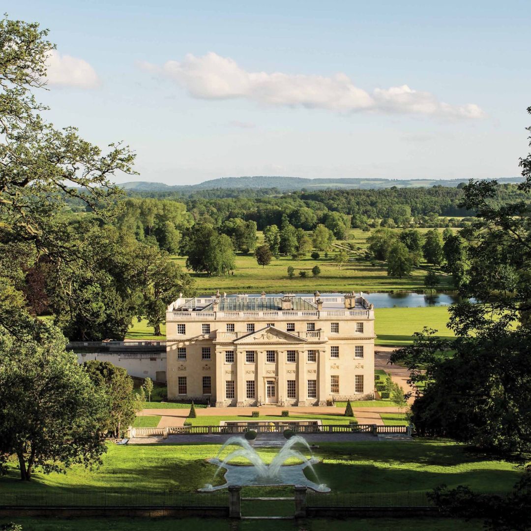 Corporate event setting at Benham Park